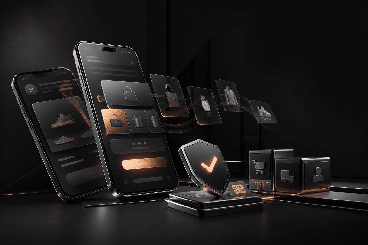 Connected mobile product and digital commerce ecosystem